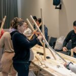 Programa Latidos: mamás y papás arman catres a la espera de sus bebés