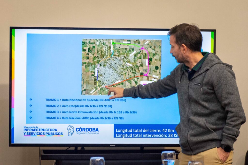Nueva Circunvalación: coordinan acciones para arrancar con otros dos tramos