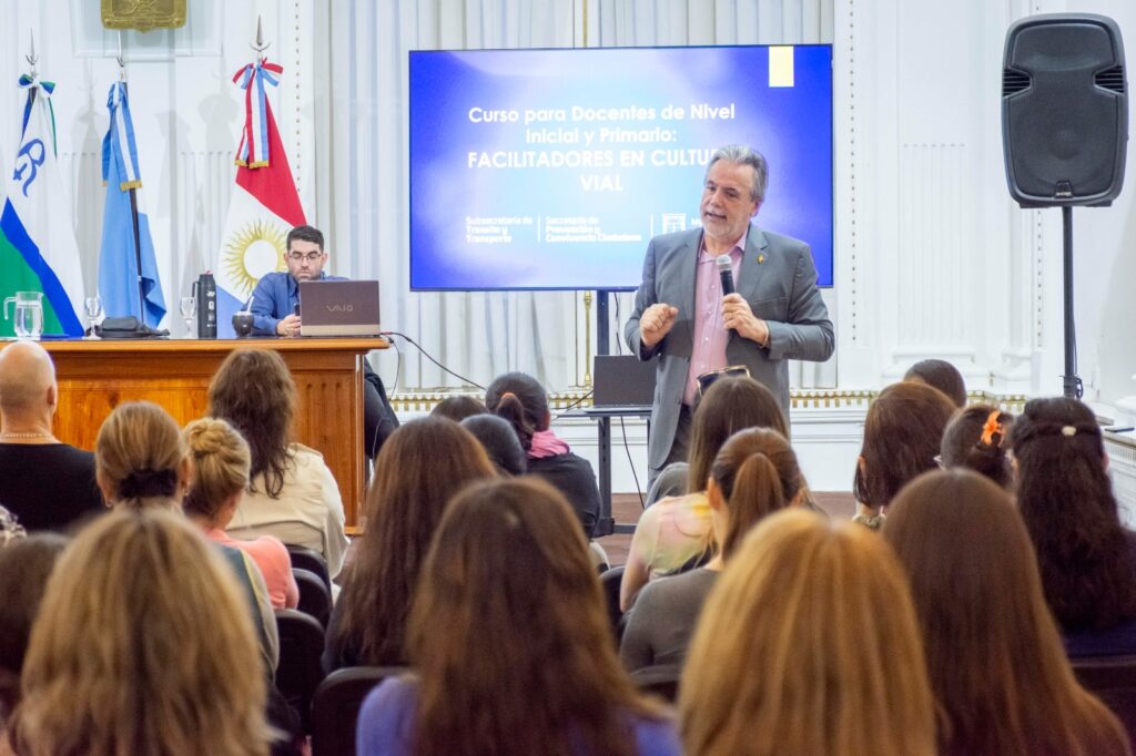 Educación vial: se realizó el segundo encuentro de la capacitación docente en formación ciudadana y cultura vial
