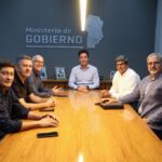 Calvo recibió a las autoridades del Foro de Intendentes del radicalismo