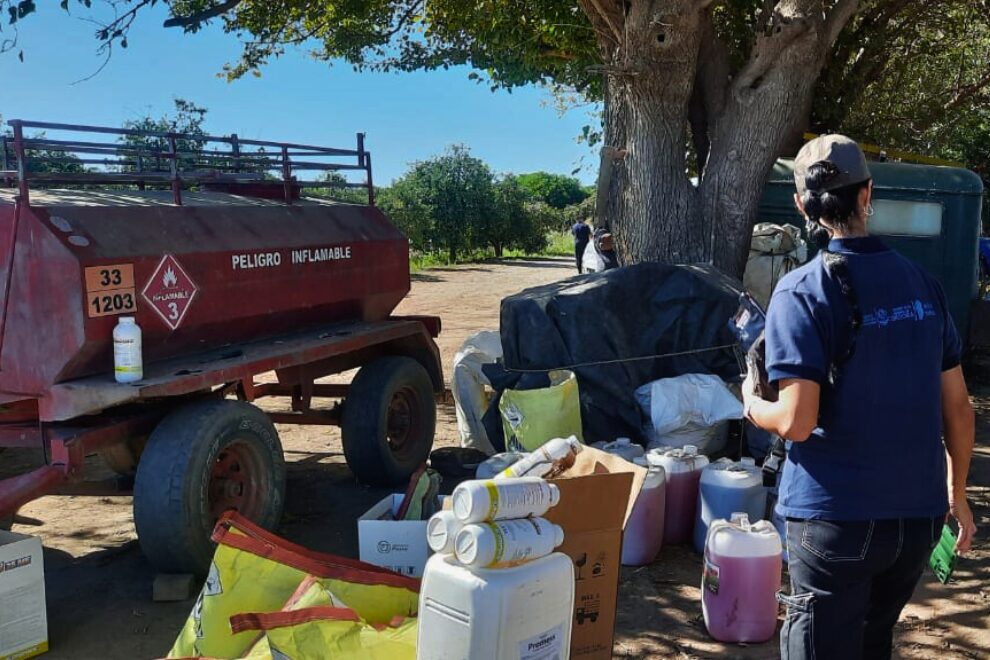 Fitosanitarios: Controles y clausura en el departamento San Javier