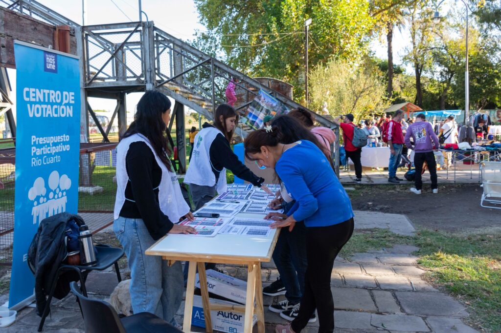 Presupuesto Participativo: las urnas móviles recorren los barrios y avanza la votación