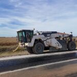 Río Tercero: Avanza la repavimentación de rutas provinciales