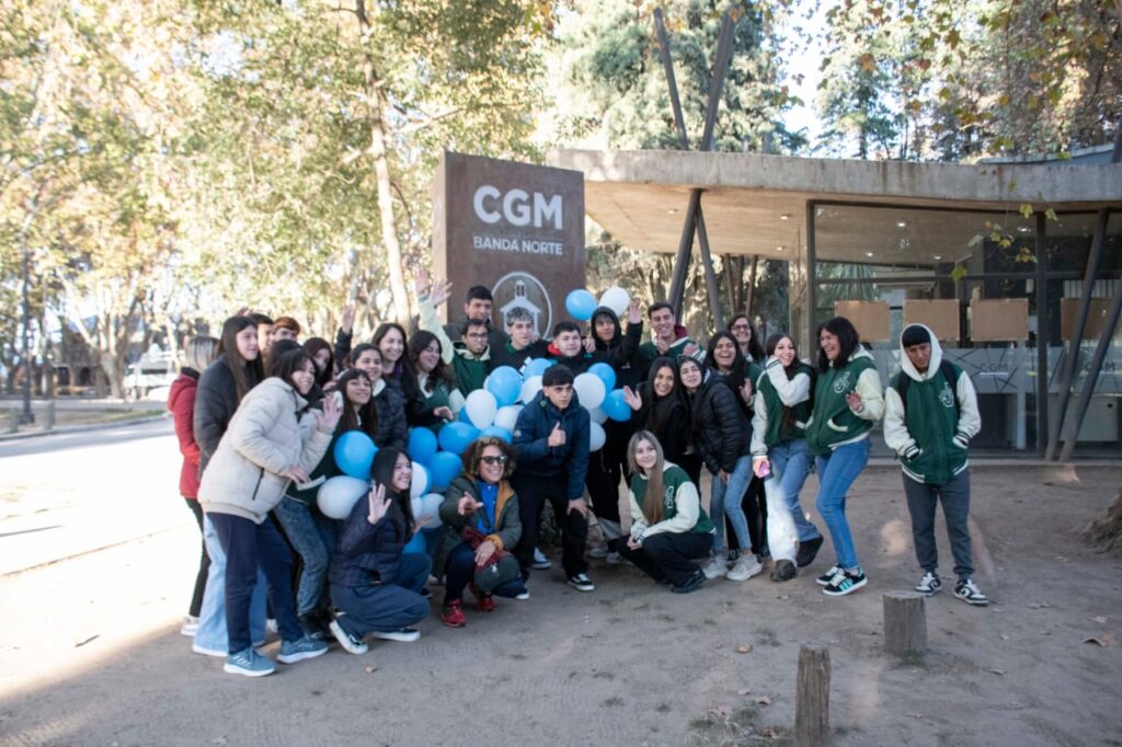 Estudiantes del Mariquita Sánchez de Thompson visitaron el CGM de Banda Norte