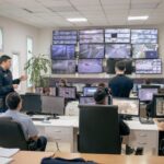 Referentes del Gremio de Comercio visitaron la Central de Monitoreo