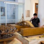 Inauguran una muestra sobre Leonardo Da Vinci en la Sala Arregui Cano