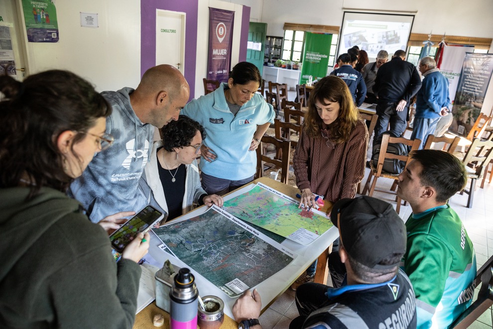 Más de 20 localidades participaron de un nuevo taller de prevención de incendios