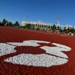 Polo Deportivo Kempes: La pista de atletismo recibe trabajos de mantenimiento de alta calidad