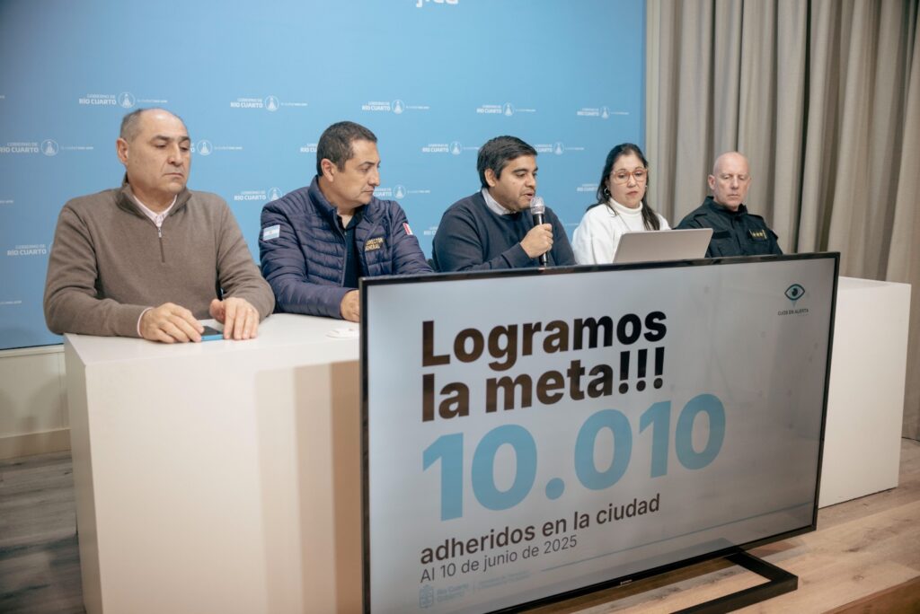 Ojos en Alerta ya cuenta con 10 mil vecinos adheridos y se destaca como herramienta para la prevención