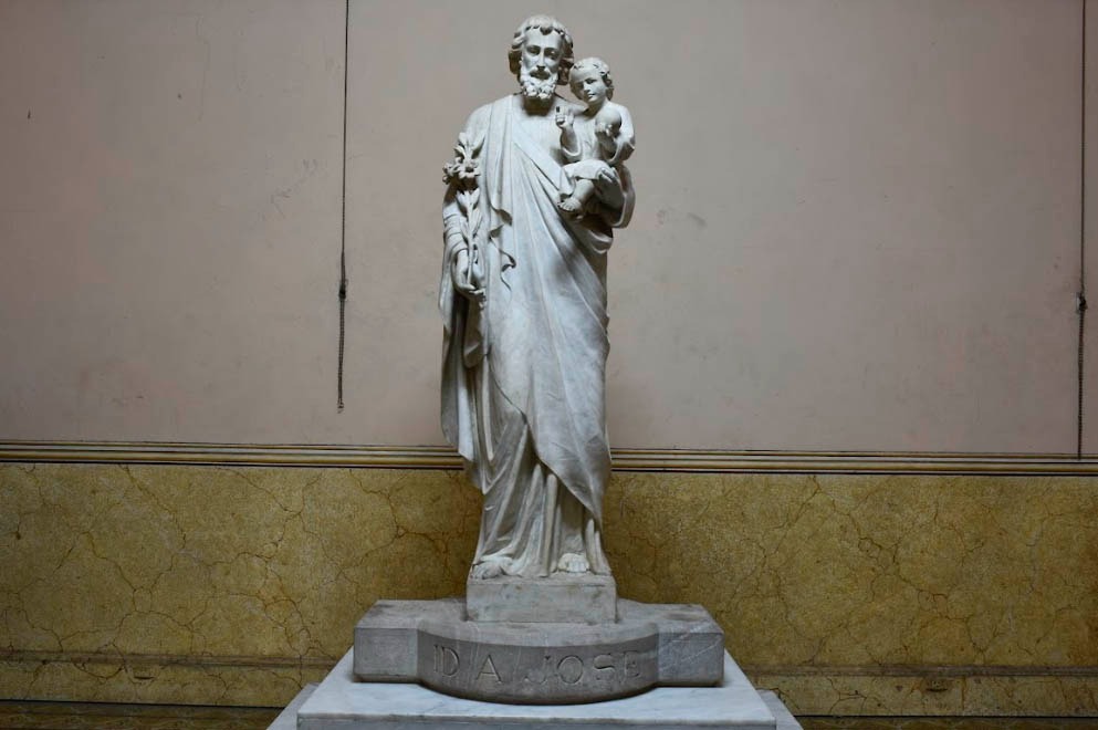 Cultura restituyó al Arzobispado de Córdoba la escultura de San José