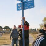 Instalaron nomencladores en Las Quintas y reconocieron a los vecinos históricos del barrio con sus nombres en las calles