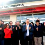 Río Cuarto: Llaryora inauguró la escuela con orientación en tecnología aplicada al agro