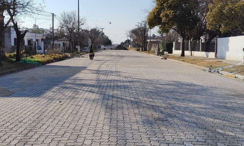 Sur cordobés: Ejecutan obras viales en Huinca Renancó