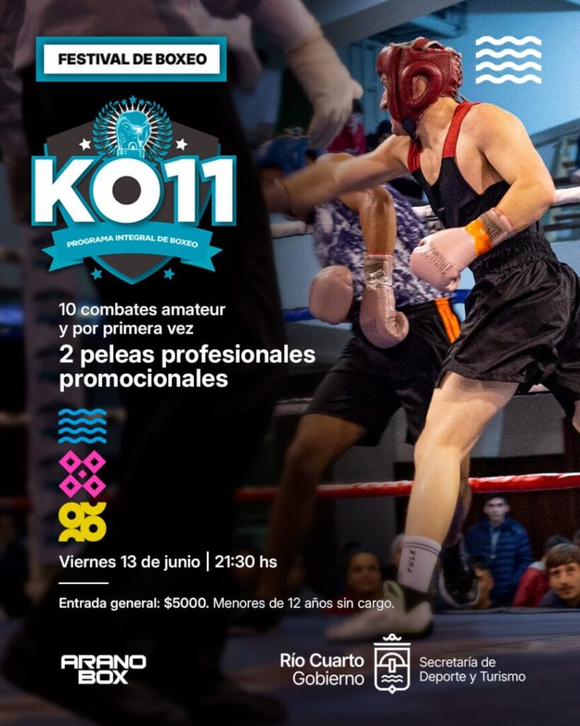 El KO11 vuelve al Centro 11 con una noche de boxeo amateur y profesional