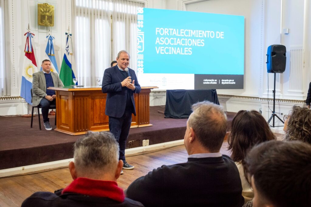 Fortalecimiento de Vecinales: con el apoyo del Municipio, ya se regularizó la situación en más de la mitad de las asociaciones