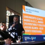 Río Cuarto: La Provincia ejecutará obras de saneamiento cloacal en zona de Banda Norte