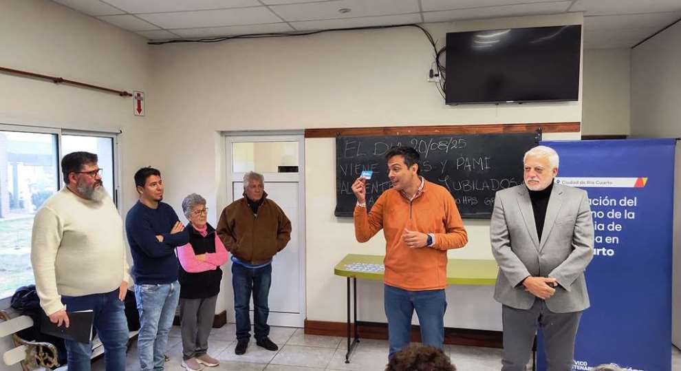 El Gran Río Cuarto suma beneficiarios del Boleto Adulto Mayores