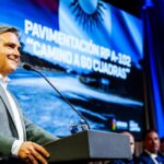 Llaryora anunció la pavimentación y rehabilitación del Camino a 60 Cuadras