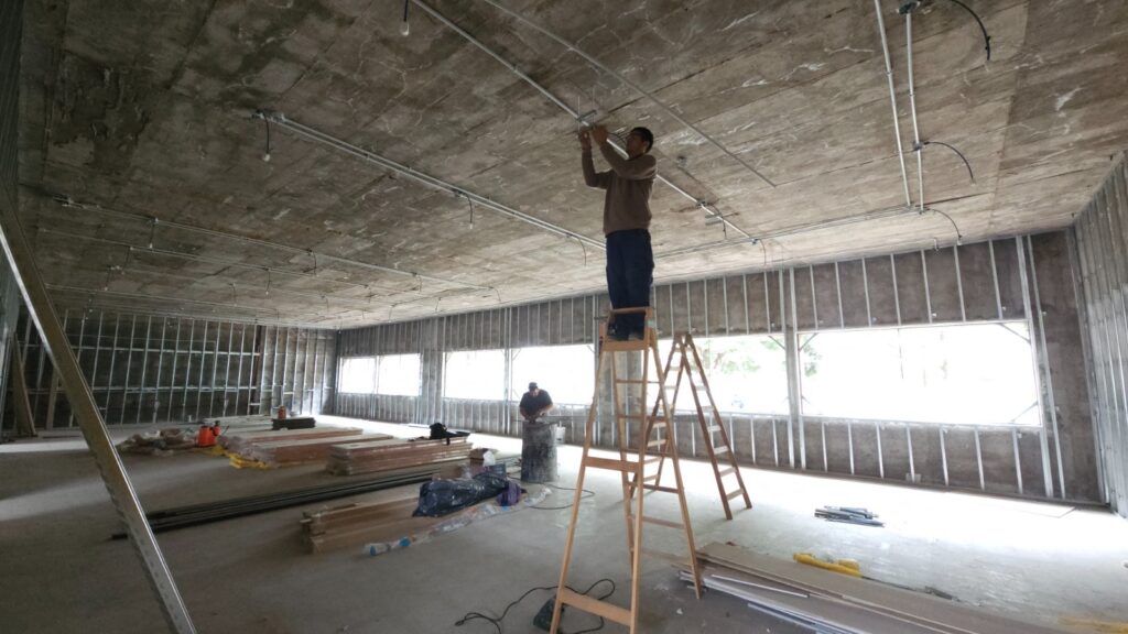 La obra de la escuela ProA de Huinca Renancó, en la recta final