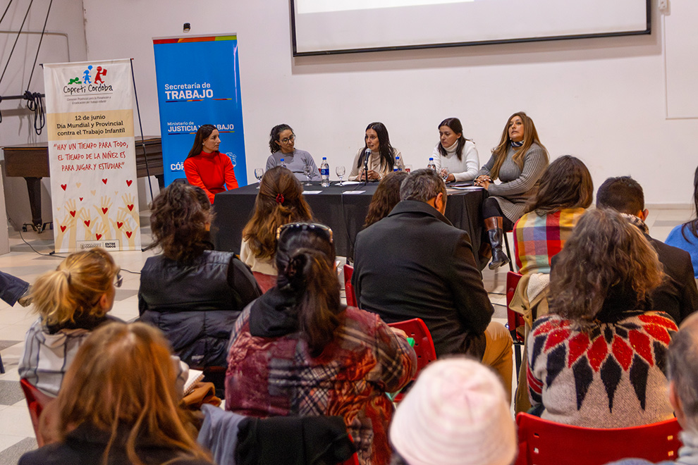 Encuentros en Villa General Belgrano y Río Tercero para concientizar y eliminar el trabajo infantil
