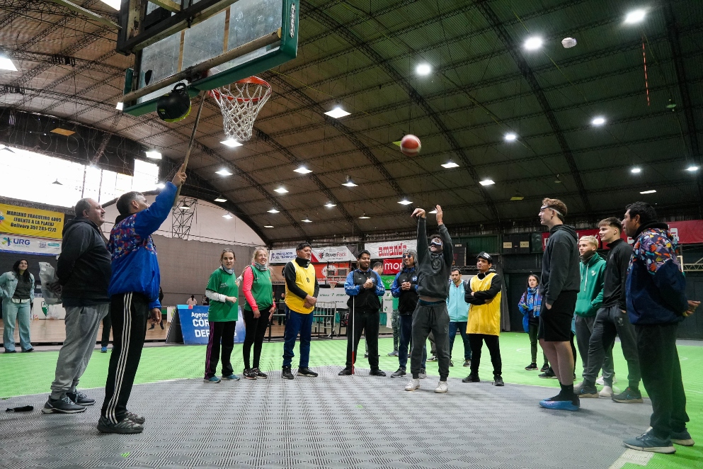 Córdoba fue sede de un encuentro regional de básquet para ciegos