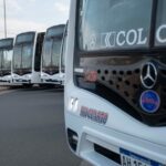 Transporte urbano: presentaron 7 nuevas unidades y ya son 15 los colectivos cero kilómetro que se sumaron para mejorar el servicio