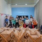 Con el Programa Latidos, mamás inician la segunda etapa de la construcción de catres para sus bebés