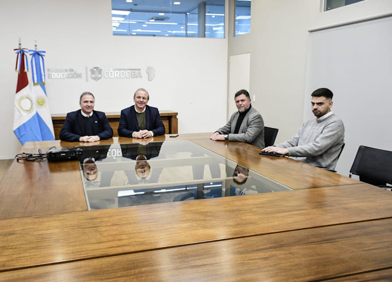 Río Cuarto acordó con la Provincia profundizar los programas educativos