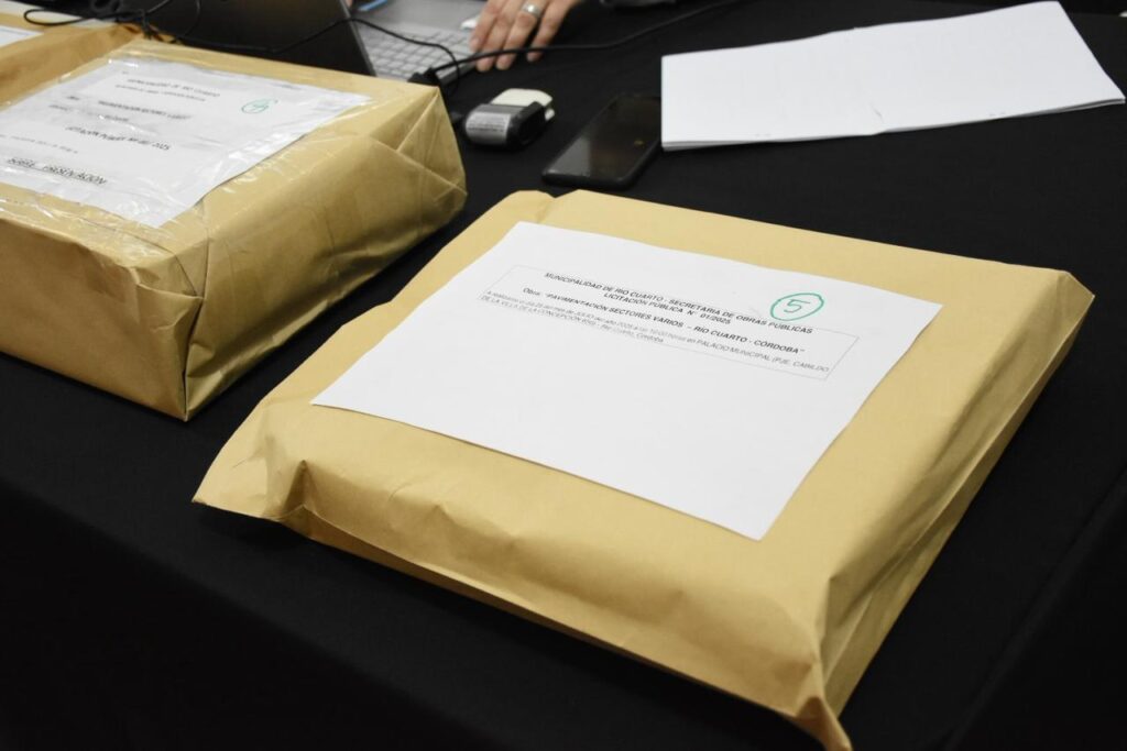 Se presentaron 5 ofertas para ejecutar las 100 cuadras de pavimento