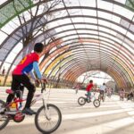 Una multitud participó del cierre de las vacaciones de invierno en el Parque Sur