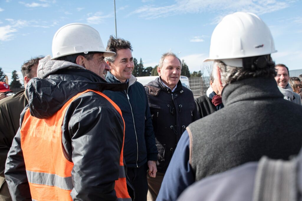 De Rivas y Calvo recorrieron las obras en la Nueva Circunvalación