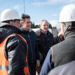 De Rivas y Calvo recorrieron las obras en la Nueva Circunvalación