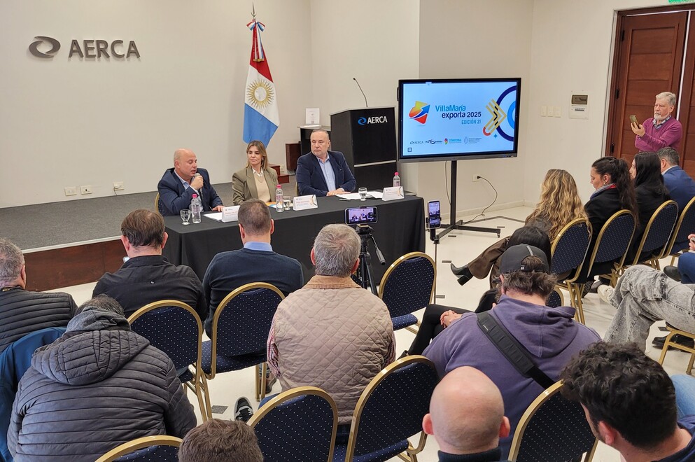 Se presentó la 21° edición del Villa María Exporta con más de 300 reuniones de negocios