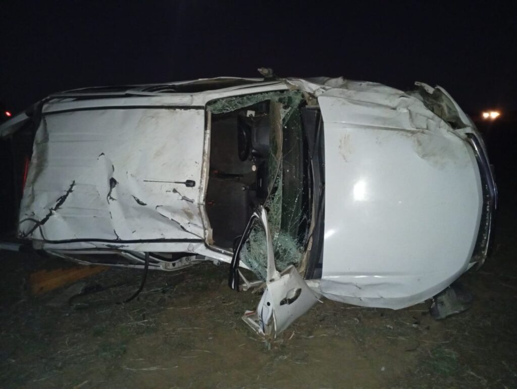 Accidente de tránsito con persona fallecida.