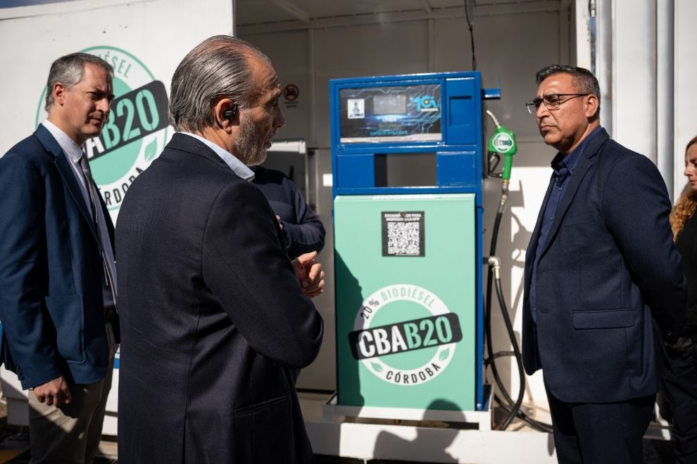 Córdoba puso en marcha el primer Punto Bio de expendio de Biocombustibles