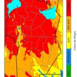 El riesgo de incendios es extremo