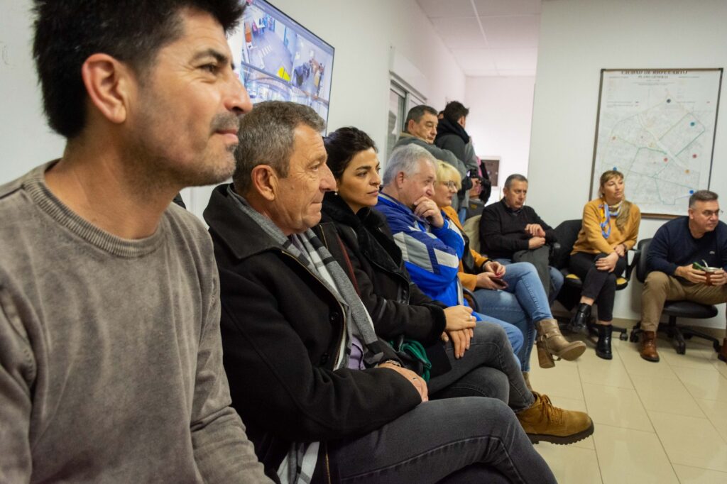 Concejales recorrieron la Central de Monitoreo y destacaron la inversión tecnológica en seguridad