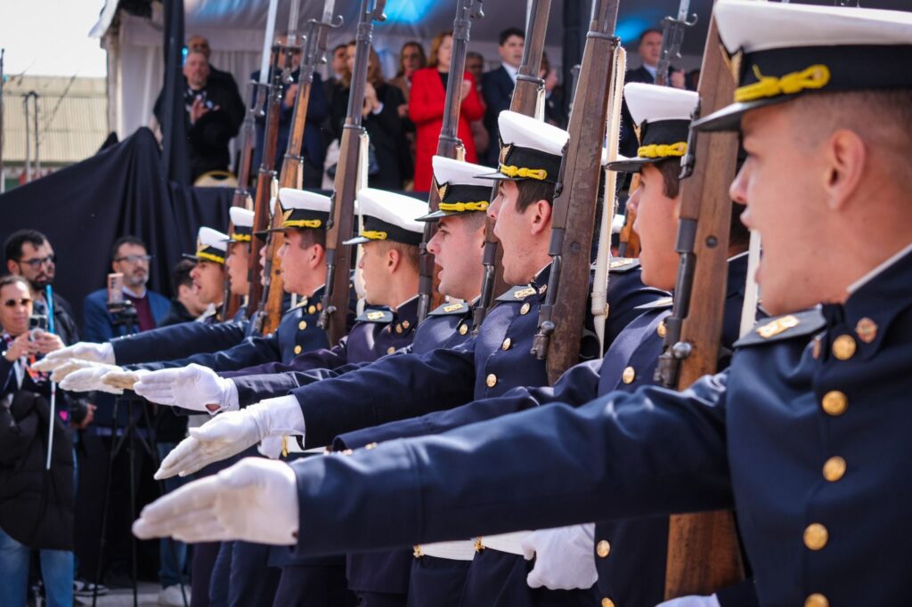 Monte Cristo fue sede del desfile cívico – militar en conmemoración del paso a la inmortalidad del General José de San Martín