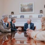 De Rivas recibió al senador del Congreso de Italia Mario Borghese