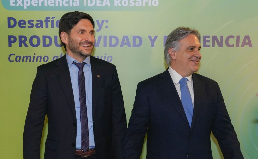 Llaryora en Experiencia IDEA Rosario: “Necesitamos una macroeconomía ordenada pero con un plan de desarrollo productivo»