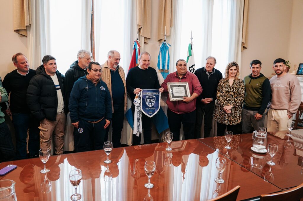 De Rivas reconoció al seleccionado de la Liga Regional, campeón provincial de la Copa País