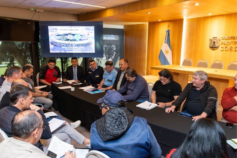 Quedaron diagramados los dispositivos de seguridad para Talleres-Sarmiento e Instituto-Lanús