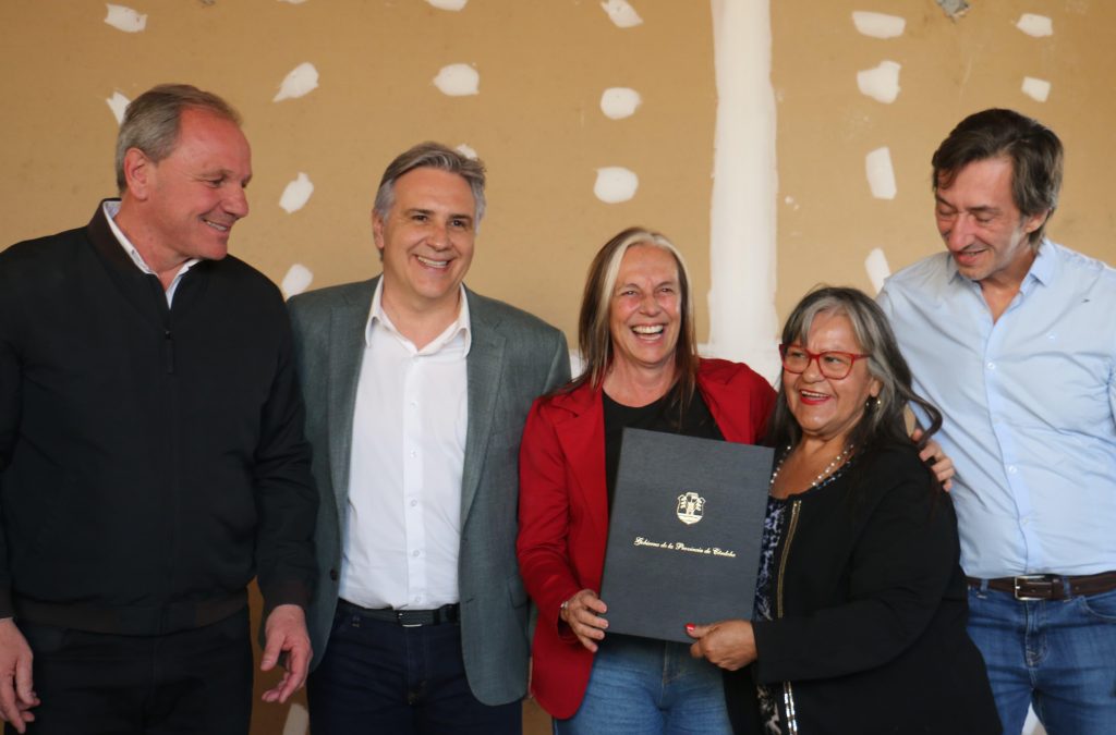 Río Cuarto: Llaryora puso en marcha una obra abandonada por Nación