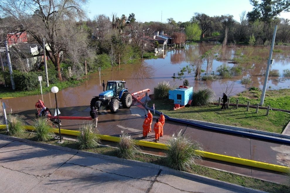 La Provincia relevó zonas afectadas por la tormenta y activó asistencia a familias damnificadas