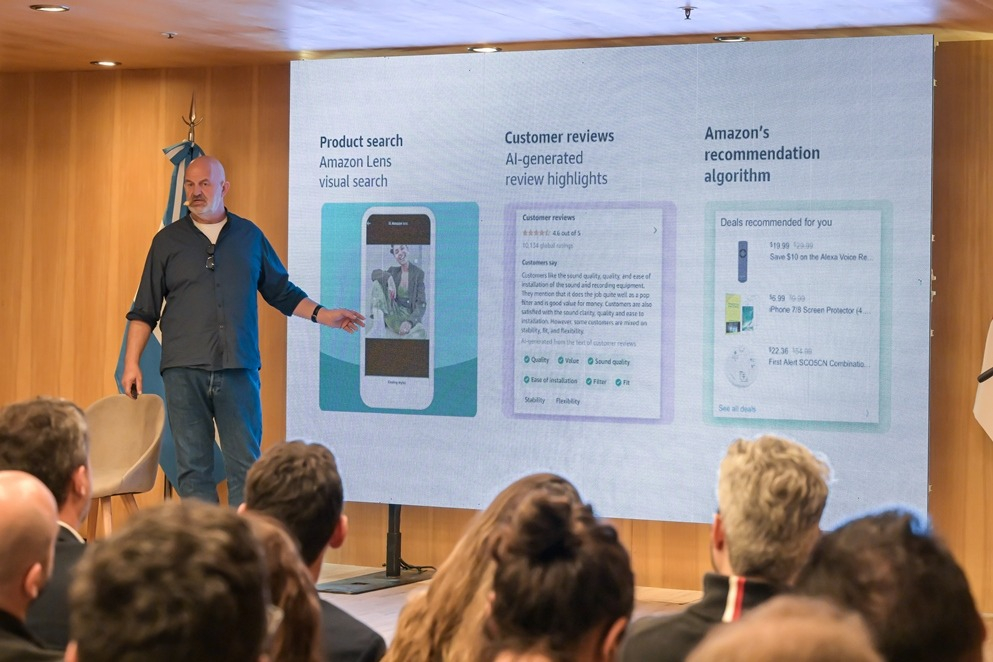 El vicepresidente de Amazon destacó el ecosistema de innovación pública y tecnológica cordobés