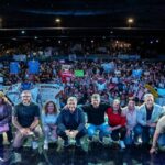 Llaryora encabezó un encuentro con más de 5.500 trabajadores de la economía popular