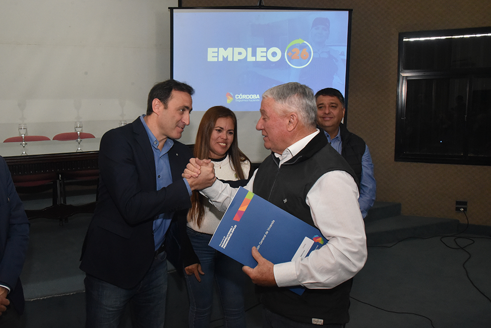 La Provincia presentó el programa “Empleo + 26” en Huinca Renancó y Villa Huidobro