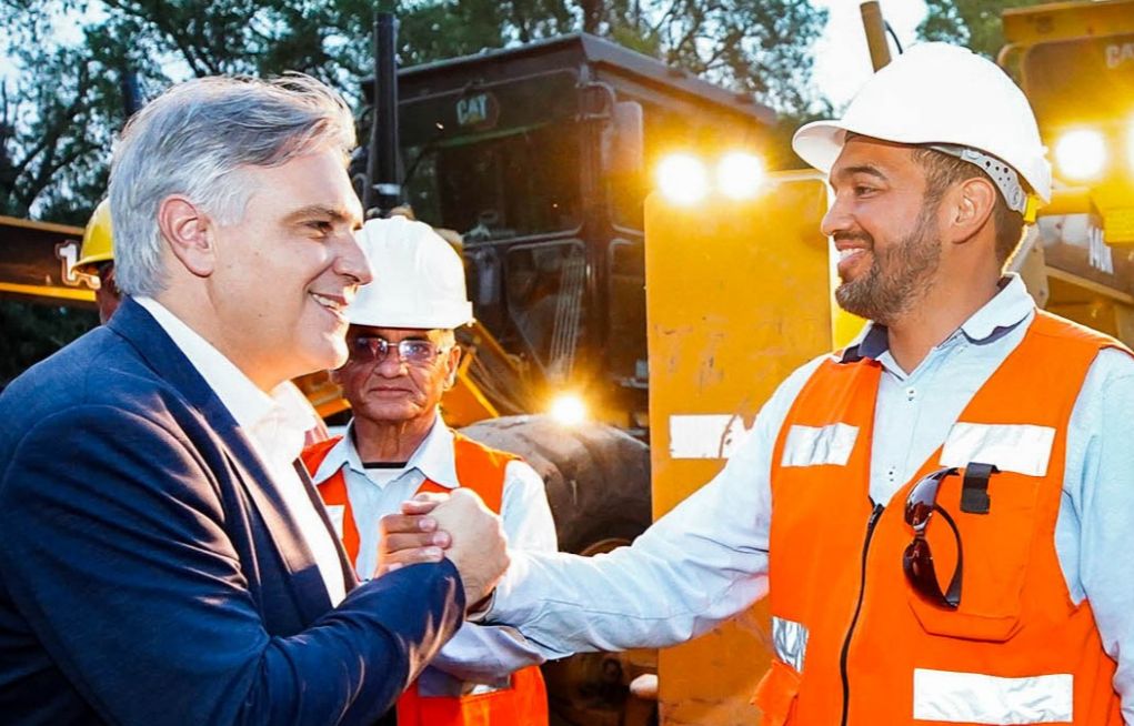 En el ingreso a Villa María ya se ejecuta la duplicación de calzada en Ruta Nacional 158