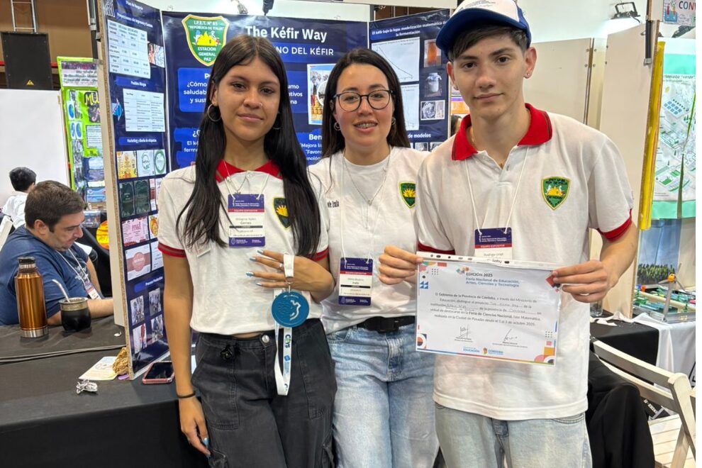 Feria Nacional de Educación: Córdoba obtuvo tres distinciones en la Fase Matemática 