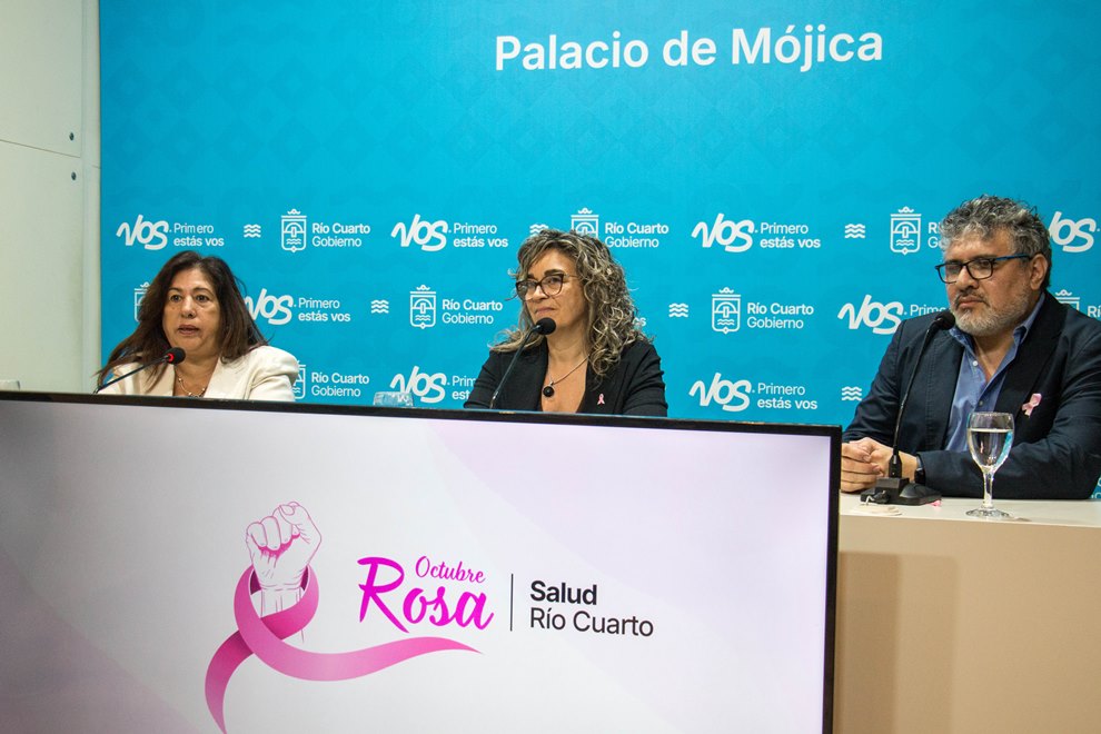 Río Cuarto: se presentaron  las actividades del “Octubre Rosa 2025”